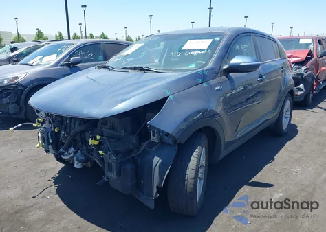 2013 Kia Sportage Lx z USA, uszkodzony, nr VIN KNDPBCA21D7441725